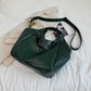 Green Unique Shoulder Bags Women&#39;s Big Design Shopper Tote Bags Large Capacity Hobos Bag Lady Soft Leather Messenger Handbag Sac