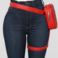 BQ Fashion INS Hot Trendy Stylish Women Waist Leg Belt Leather Cool Girl Bag Fanny Pack For Outdoor Hiking Motorcycle