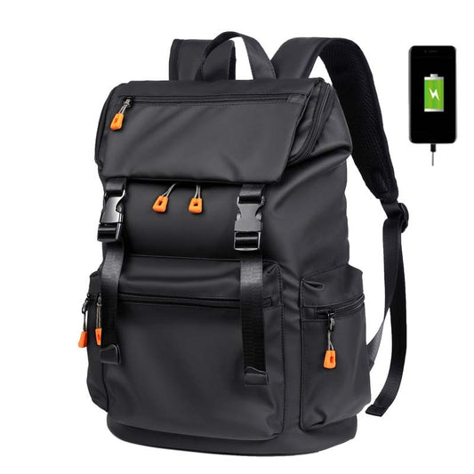 New Fashion Men Backpack Multifunctional Waterproof Backpacks 15.6 Inch Laptop Bag Man USB Charging Travel Bag Large Capacity