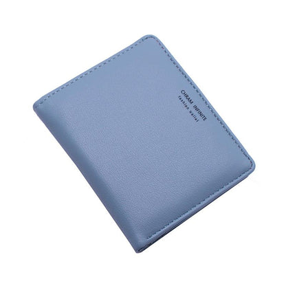 New Ladies Wallet Short Student Fashion Coin Purse Soft Leather Thin Wallet Women Long Pu Monederos Para Mujer Carteira