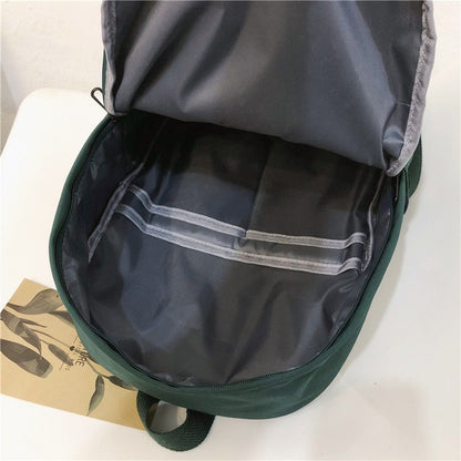 Waterproof Backpack Women Backpack Solid Women Shoulder Bag Black School Bag For Teenage Girl Children Backpacks Travel Bag