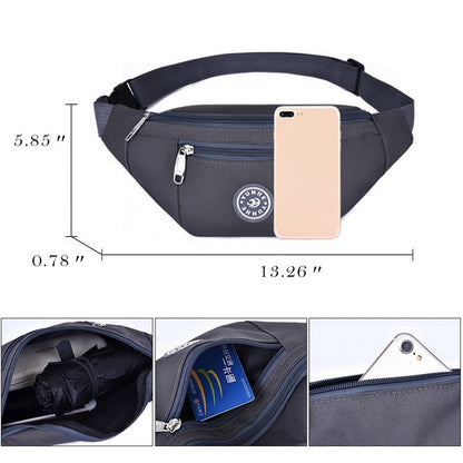 Chest bag Nylon Waist Bag Women Belt Bag Men Colorful Bum Bag Travel Purse Phone Pouch Pocket  Fashion Travel Shoulder Purse2022