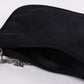 Fashion Women PU Leather Small Shoulder Underarm Bag Ladies Vintage Butterfly Chain Pure Color Zipper Mini Purse Handbag