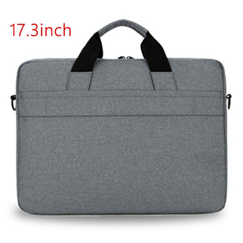 Brand Waterproof Men Women Briefcase 14 15.6 17 inch Laptop Bag Large Capacity Business Handbag Messenger Shoulder Bag