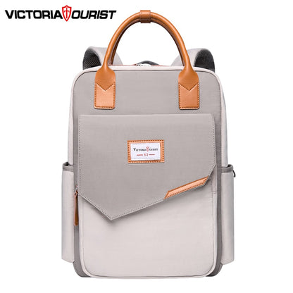 Victoriatourist Backpack women fashion backpack Multi-layer space versatile for travel leisure work school 15.6” laptop suitable