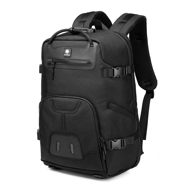 OZUKO Anti-theft Men Backpack 15.6 inch Laptop Backpacks Male USB Charging Casual Travel Bag Quality Waterproof Backpack Mochila