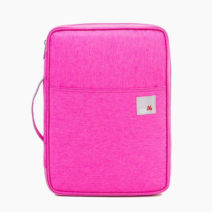 FOSIZZO Bag For Documents A4 Multi-functional Note book Archive File Bags Portable iPad Holder Bag Oxford Briefcase FS4050