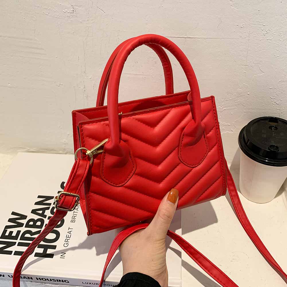 Stylish Female Embroidery PU Leather Messenger Bag Ladies Shoulder Bags Small Flap Zipper Mini Top-Handbag for Women Travel