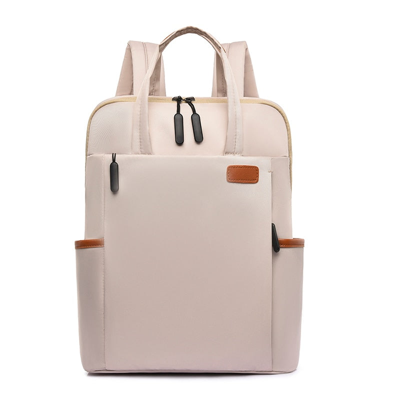Fashion Women Backpacks Korea Style Design Laptop Bag Female Waterproof Nylon Shoulder Back Bag Daypack School Teenage Girls