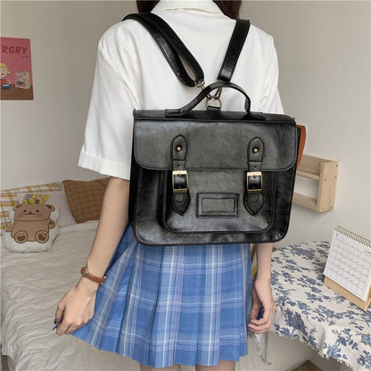 Multifunction women Backpack Retro Female Big Bag Women&#39;s Designer Backpacks Quality PU Leather female Shoulder Bags bolsas moch