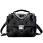 с доставкой Winter Retro Women&#39;s Shoulder padded quilted Bag luxury designer handbag Shopper Bags Space Pad Cotton  Female