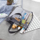 PURDORED 1 pc Women Travel Large Cosmetic Bag Set Makeup Mesh Toiletry Bags Men Wash Organizer Portable Pouch Case Dropshipping