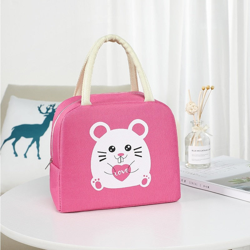 Insulated lunch bag For Women Kids Cooler Bag Thermal bag  Portable Lunch Box Ice Pack Tote Food Picnic Bags Lunch Bags for Work