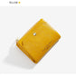 New Fashion Fold Short Wallet For Women&#39;s Soft PU Leather Zipper Design Mini Coin Purse Card Holder Ladies Clutch Small Female
