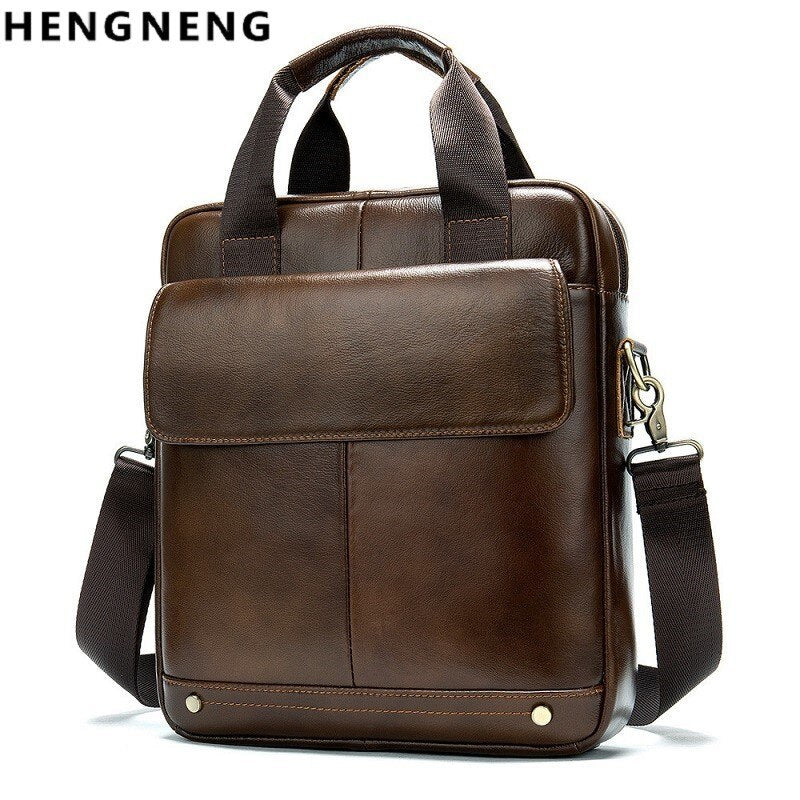 Fashion High Quality Cross Body Shoulder Bags Small Flap Vintage Design Men Travel Bags Genuine Leather Messenger Bag