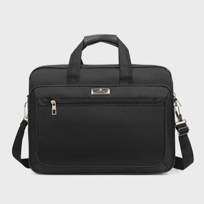 Men&#39;s Business Briefcase Weekend Travel Document Storage Bag Laptop Protection Handbag Material Organize Pouch Accessories Items