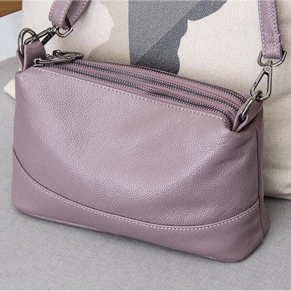 Arliwwi Genuine Leather Shoulder Bag Women&#39;s Luxury Handbags Fashion Crossbody Bags for Women Female Tote Handbag G12