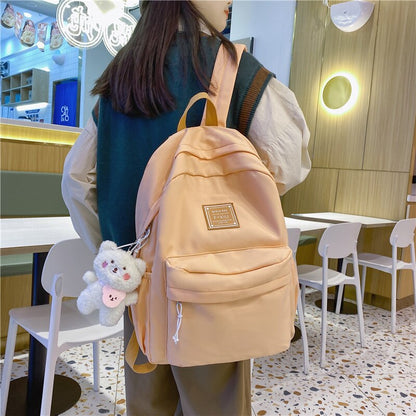 New Waterproof Nylon Women Backpack Female Classic Shoulder Bag Fashion Schoolbag for Teenage Girl Backpacks Travel Bag Bookbag