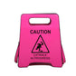 Young Girl Crossbody Bag Creative Caution Letters Sign Handbag Cute Fluorescence Color Shoulder Bags For Women Clutches