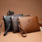 Peaker Famous Brand Men Clutch Bag Leather Men Handbag Large Capacity Pouch For Man Men&#39;s Wallet Man Bag