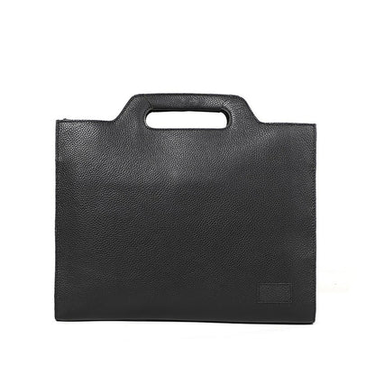 New Men&#39;s Handbag Business Shoulder Bag Crazy horse Leather Tote Bag Simple Briefcace Bag Casual Ipad bags Man bolso hombre