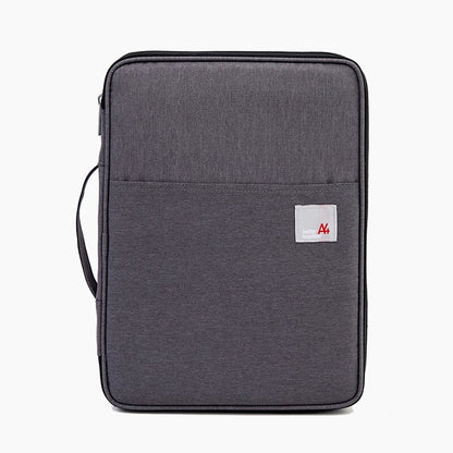 FOSIZZO Bag For Documents A4 Multi-functional Note book Archive File Bags Portable iPad Holder Bag Oxford Briefcase FS4050