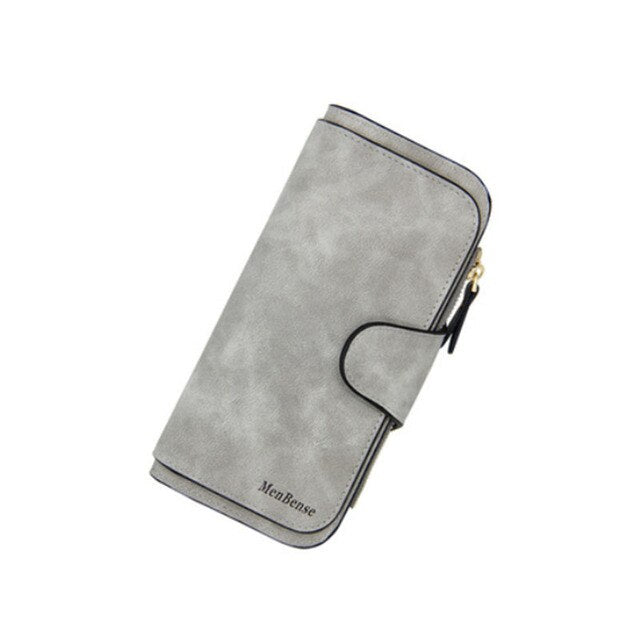 Women&#39;s wallet made of leather Wallets Three fold VINTAGE Womens purses mobile phone Purse Female Coin Purse Carteira Feminina