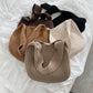 Knit Bag Korean Fashion Knitted Shopping Bags For Women New Vintage Soft Tote Bag Large Capacity Crossbody Bag Female Handbag