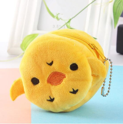 Mini Coin Purse Bag Cute Plush Cute Small Coin Wallet Women Coin Money Earphone Holder Wallet Pouch Pocket Kids Handbag Gift