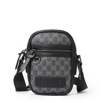 Luxury Lattice Crossbody Bags Men Shoulder Bag Men&#39;s Messenger Bag Multi-function Travel Small Camera Bag Phone Bag Handbags