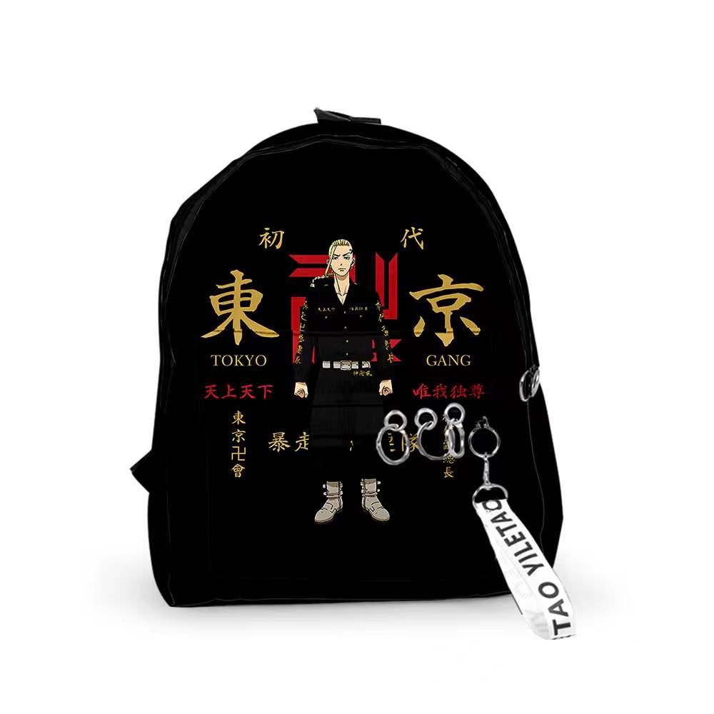 Backpack Demon Slayer Kimetsu no Yaiba Canvas Bag Tomioka Giyuu School Bags Girls Travel bag Mochila Feminina Notebook Bags Boy