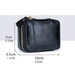 Women Portable Travel Lipstick Cosmetic Makeup Bag with Mirror Toiletry Case Coin Purse Storage Pouch Organizer