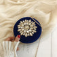 Luxury Crystal Evening Handbags Women Bags Designer Fashion Wedding Party Metal Diamond Clutch Purse Round
