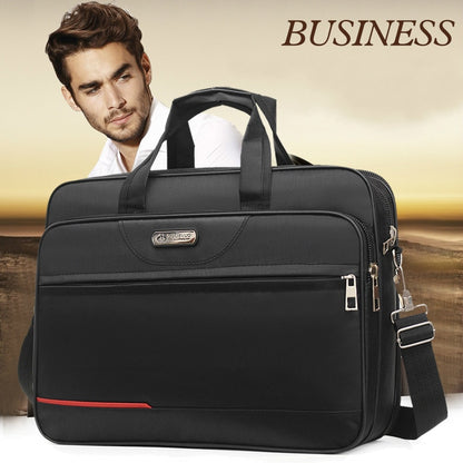 Men&#39;s Business Briefcase Weekend Travel Document Storage Bag Laptop Protection Handbag Material Organize Pouch Accessories Items