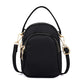 Three Layer Zipper Nylon bags for women Casual Oxford Mini Handbag Shoulder Messenger Bag Totes Mobile Phone Bag Coin Purse