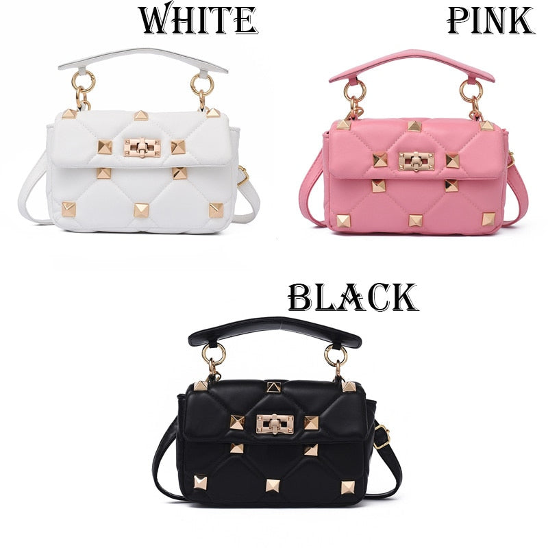 Pink Rievt Handbag For Women Summer Evening Bags Female Small Corssbody Shoulder Bag For Party Girl B712