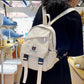 Summer New Black Ladies Small Backpack Japanese Casual  Nylon Shoulder Messenger Bag Mini Schoolbags For Teenage Girls Mochila