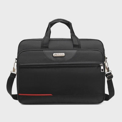 Men&#39;s Business Briefcase Weekend Travel Document Storage Bag Laptop Protection Handbag Material Organize Pouch Accessories Items