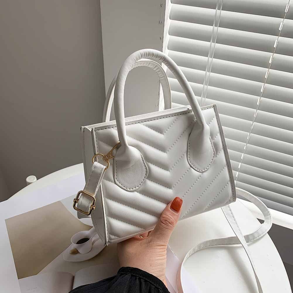 Stylish Female Embroidery PU Leather Messenger Bag Ladies Shoulder Bags Small Flap Zipper Mini Top-Handbag for Women Travel