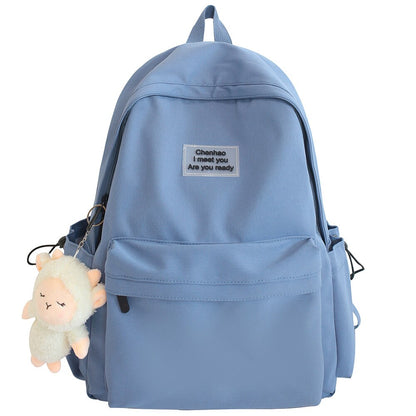 Trendy Lady Cool Laptop College Bag Fashion Female Waterproof Student Backpack Women School Kawaii Bag Cute Girl Travel Backpack