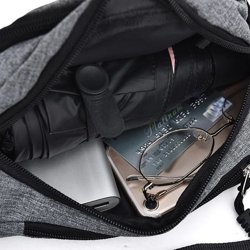 Fashion Men Women Waist Bag Casual Fanny Pack Purse Large Phone Belt Bag Pouch Canvas Outdoor Travel Phone Bag Banana Hip Bags