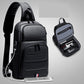 Male Crossbody Bags for fashion Shoulder Bags USB Charging Messenger Sling Bag Chest Bag Oxford Single Shoulder Strap Pack