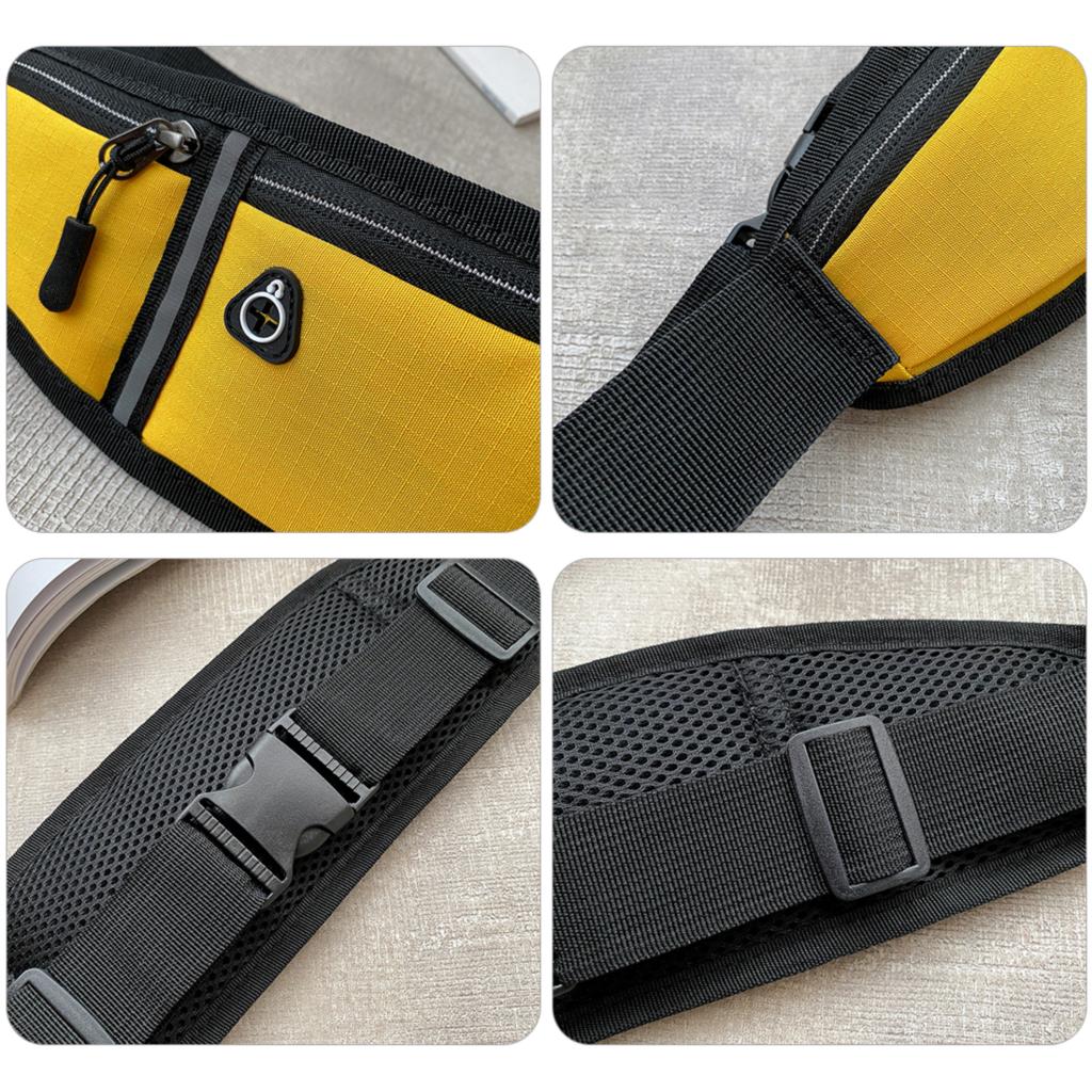 Men Women Professional Running Waist Bag Sports Belt Pouch Mobile Phone Case Hidden Pouch Gym Sport Bags Running Belt Waist Pack