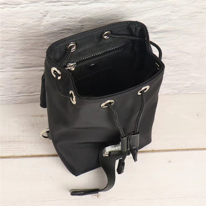 Black 1017 ALYX 9SM Bags Men Women 1:1 High Quality Drawcord Wrapping ALYX Bag Classic Metal Buckle Backpacks