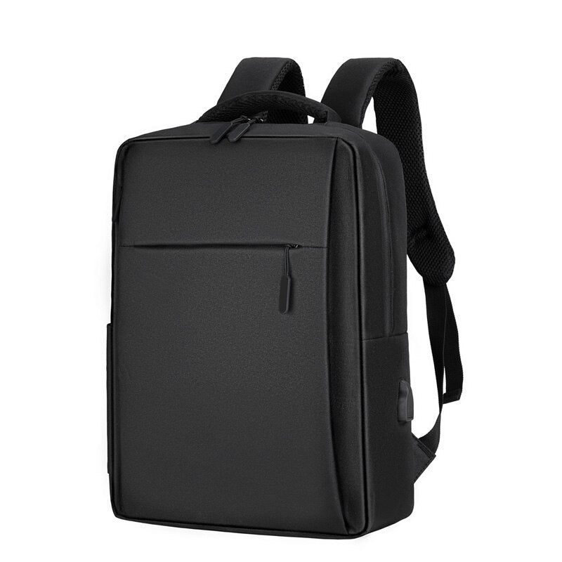 New Backpack For Men Multifunctional Waterproof Luxury Bag for Laptop USB Charging Business Solid Color Rucksack Man