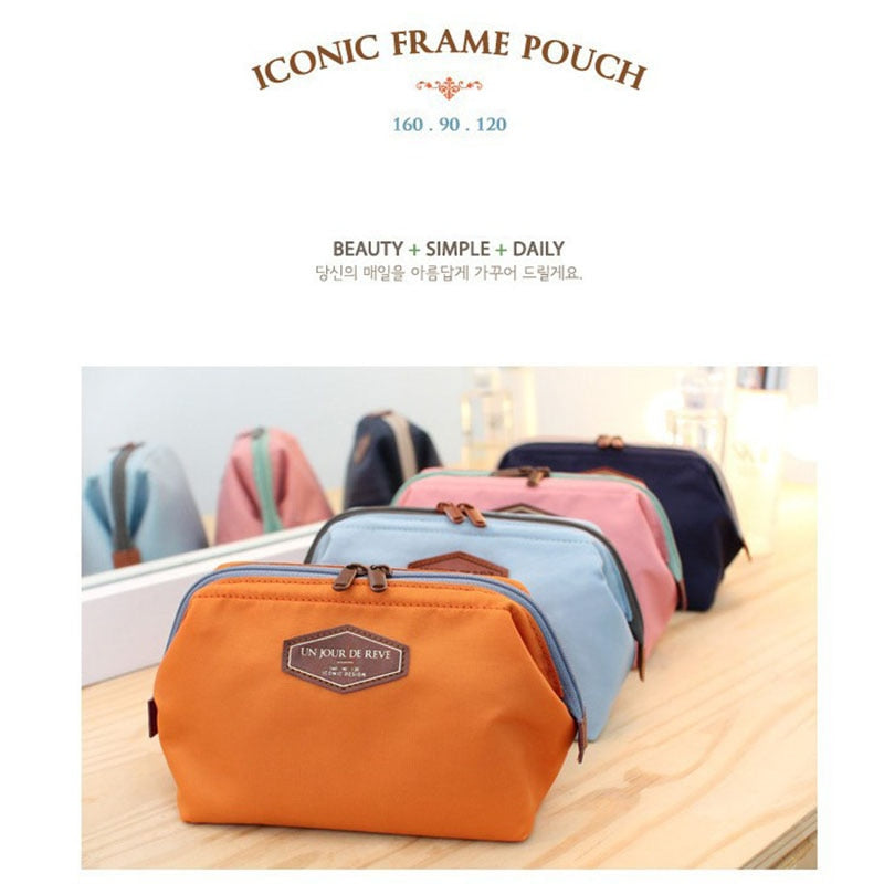 Beauty Cute Women Lady Travel Makeup Bag Cosmetic Pouch Clutch Handbag Casual Purse