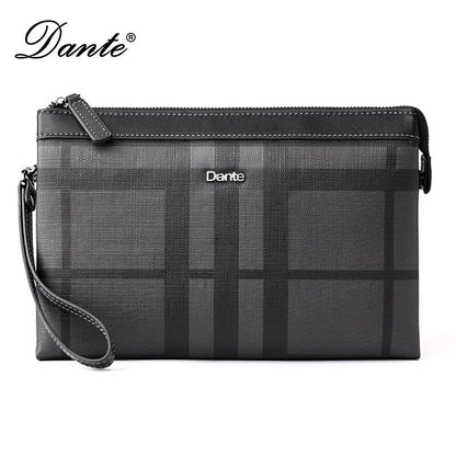 Factory direct sales European Style Business Envelope Bag Men's Bag Leather Clutch Bag for Men First Layer Cowhide Handbags