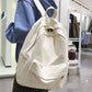 JOYPESSIE Fashion Female Bookbag Cotton Women Backpack for Teenagers Girl College Men Black School Bag Student Mochila