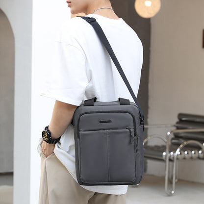 Solid Color Large Capacity Shoulder Bags for Men High Quality Leisure Outdoor Travel  Oxford Cloth Messenger Bag Sac Homme