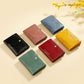 New Fashion Fold Short Wallet For Women&#39;s Soft PU Leather Zipper Design Mini Coin Purse Card Holder Ladies Clutch Small Female